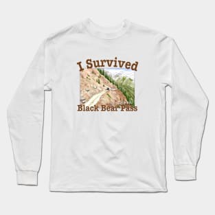 I Survived Black Bear Pass, Colorado Long Sleeve T-Shirt